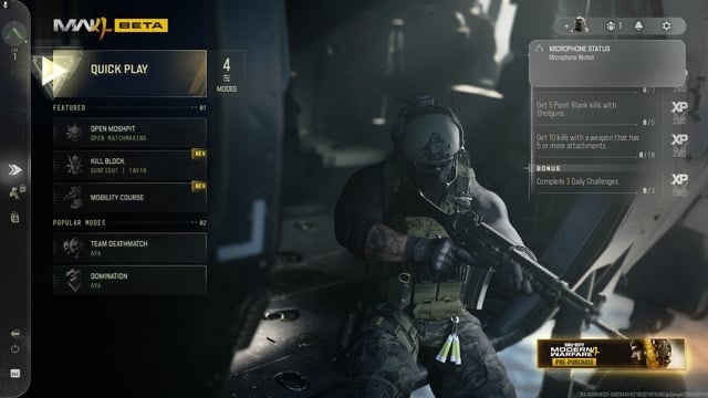 La beta de Modern Warfare 4 abre sus puertas con campaña jugable y un mapa nuevo en Warzone: todo lo que hay que saber antes del viernes
