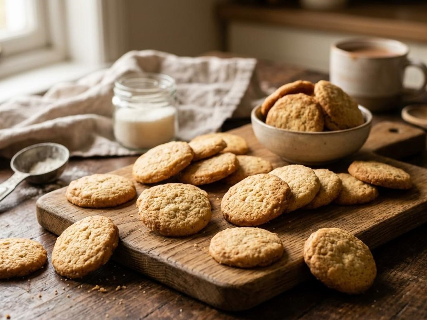 La fórmula 3-2-1: la receta de galletitas caseras que se sostiene con harina, manteca y azúcar en proporciones cerradas