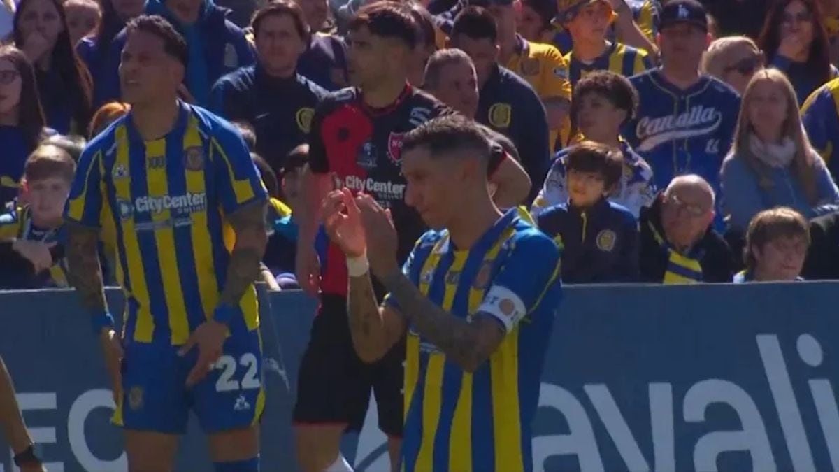 El clásico de Rosario se detuvo para aplaudir a Messi: Central y Newell's empataron 1-1 en Arroyito