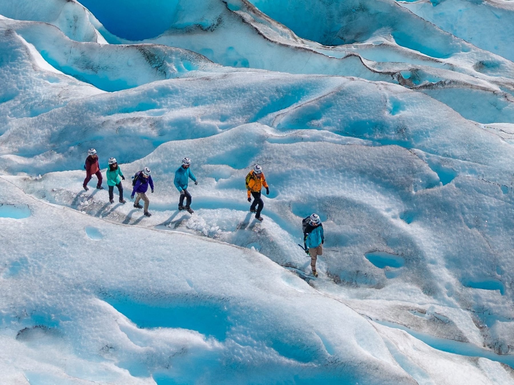 El glaciar Perito Moreno abrió su temporada de invierno y habilita el minitrekking sobre el hielo durante todo el año
