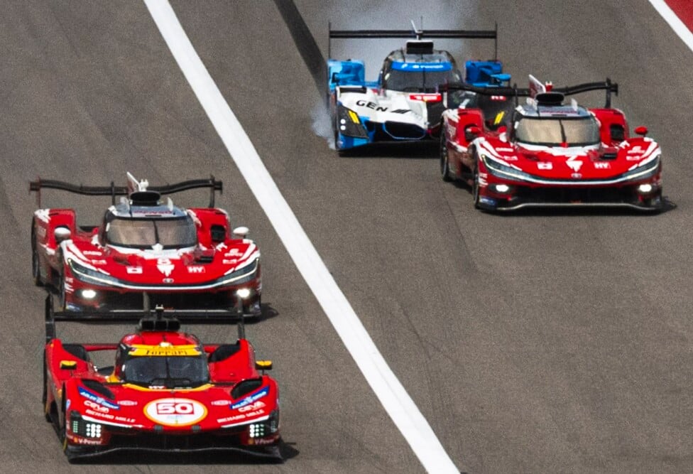 El Ferrari de AF Corse heredó en Austin una victoria que el Toyota se ganó y se sacó de las manos solo