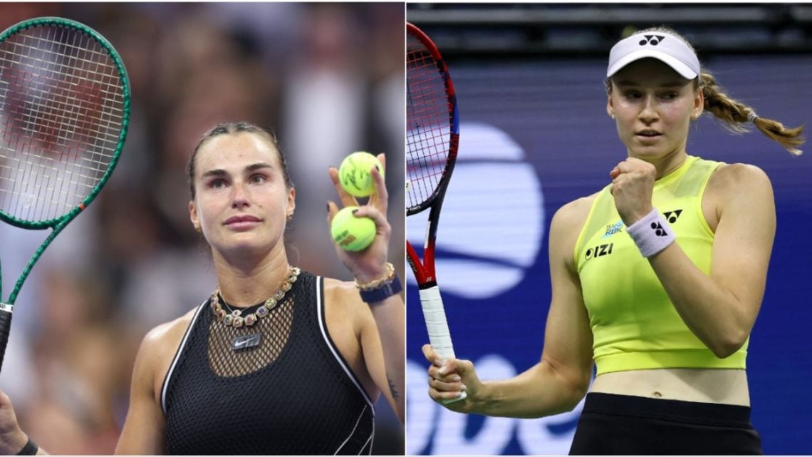 Saba y Rybakina, la final que el US Open merecía: choque de potencias en Nueva York