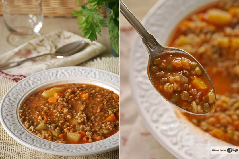 Lentejas con bulgur: la dupla que acerca al guiso de legumbres al perfil de una proteína completa