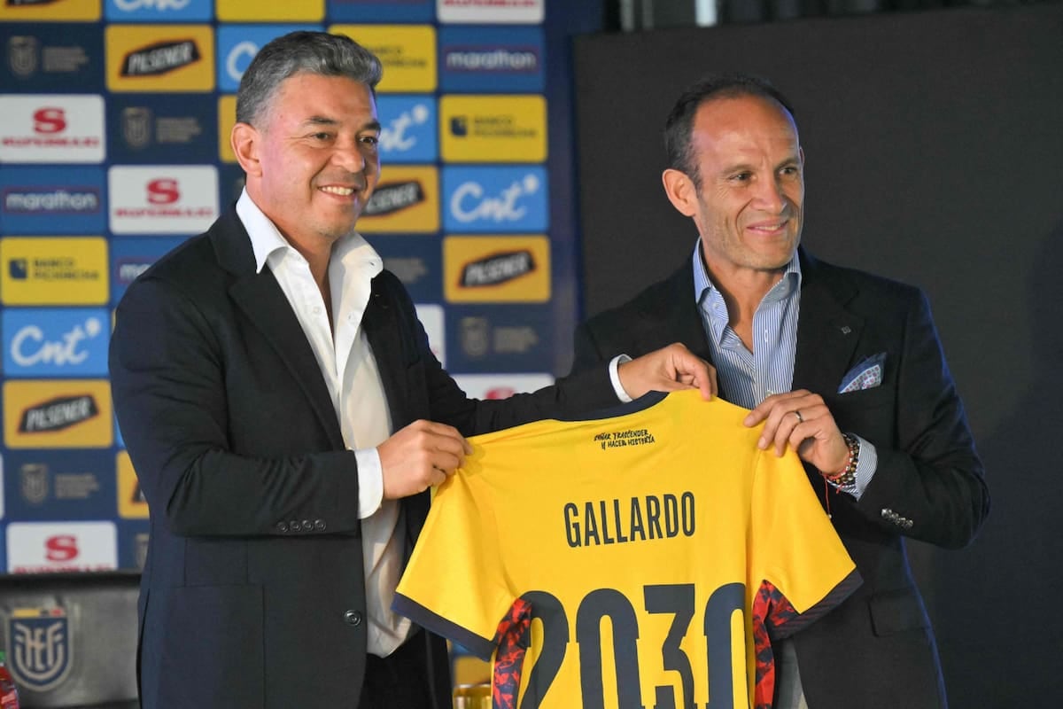 Gallardo se calza el buzo de Ecuador y ya piensa en 2030: arranca el 24 de septiembre en Corea