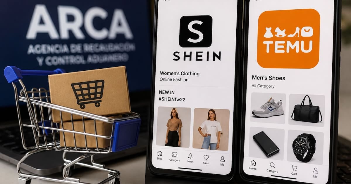 Compras en Shein y Temu: qué impuestos se pagan aunque el envío no supere los US$ 400