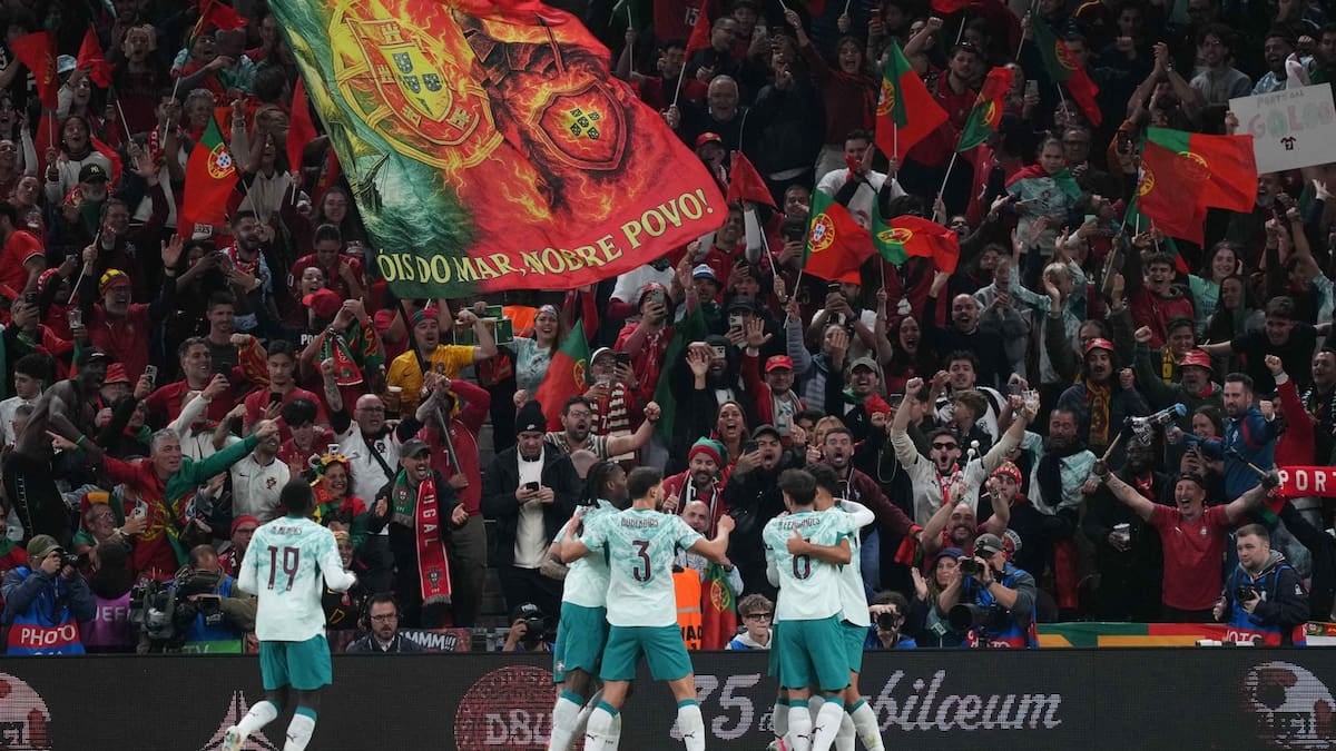 Portugal sacó chapa en Dinamarca: 4-2 y puntaje perfecto sin el Bicho en cancha