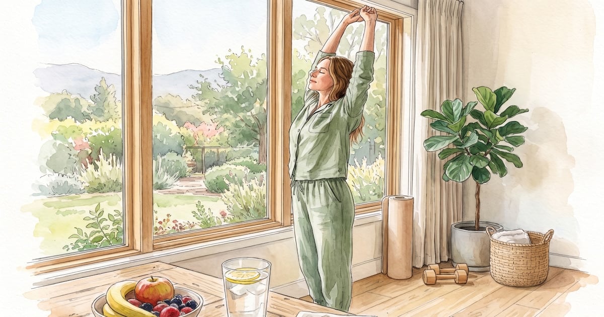 La salud se construye de noche: cómo armar una rutina que empieza antes del amanecer