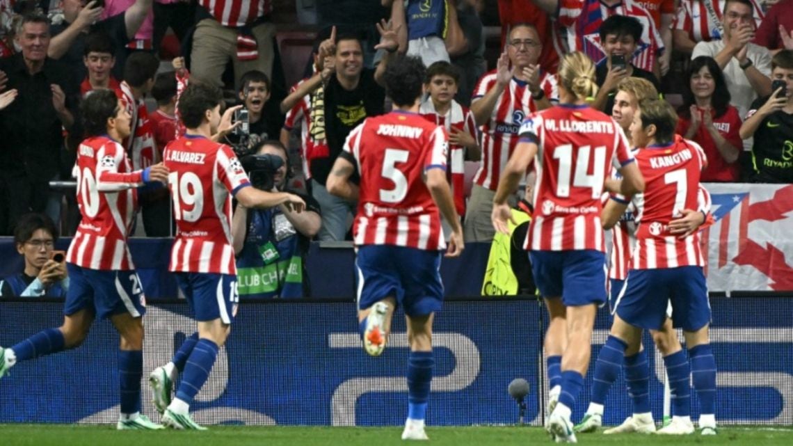 El Atleti carburó a tiempo y le cortó las alas al United en el Metropolitano