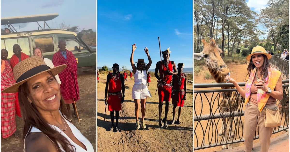Anamá Ferreira se fue al corazón de África y volvió con la cámara llena de jirafas, leones y danzas masái