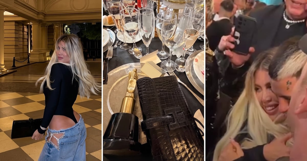 Wanda Nara se llevó el Martín Fierro de la Música con "Bad Bitch" y no tardó en tirar la ironía desde el escenario