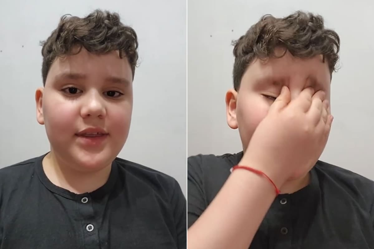 Toto tiene nueve años, lloró en cámara y nos dejó una pregunta incómoda: hasta dónde nos alcanza el dedo para escribirle