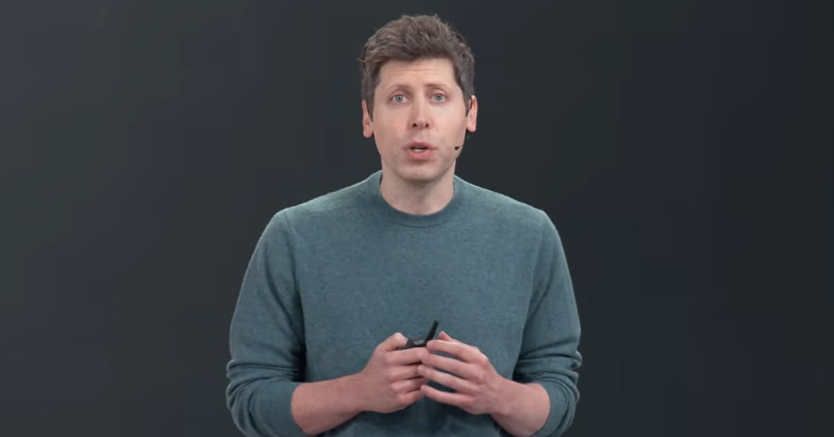 Altman pone tres alternativas sobre la mesa para frenar la carrera de la inteligencia artificial